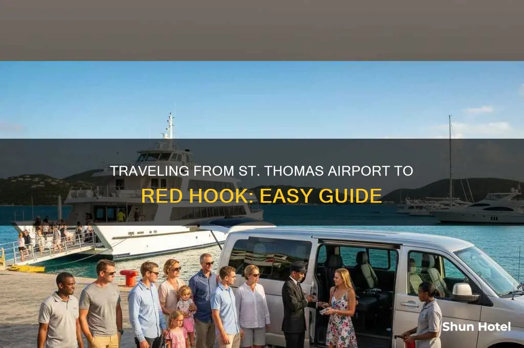 how to get from st thomas airport to red hook
