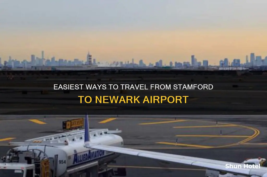 how to get from stamford to newark airport