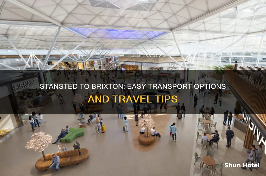 how to get from stansted airport to brixton