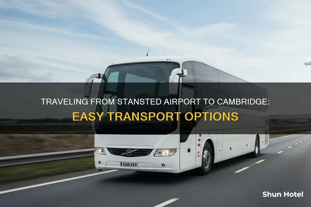 how to get from stansted airport to cambridge