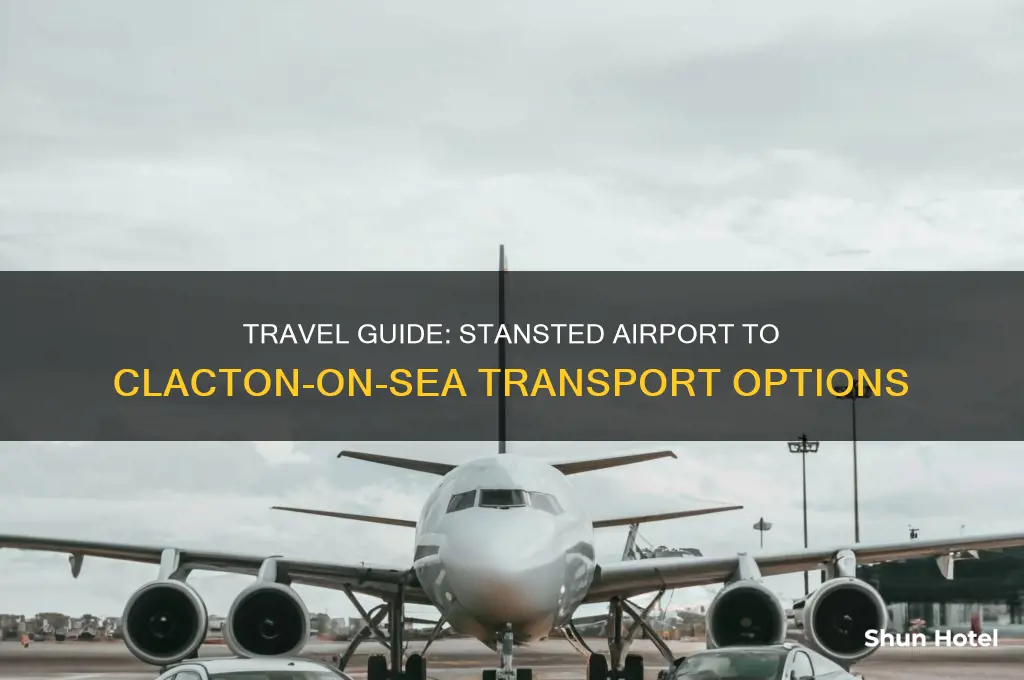 how to get from stansted airport to clacton on sea