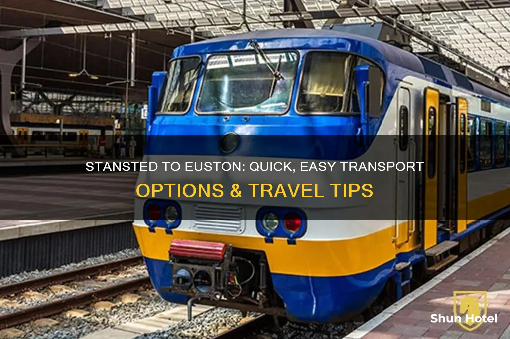 how to get from stansted airport to euston station