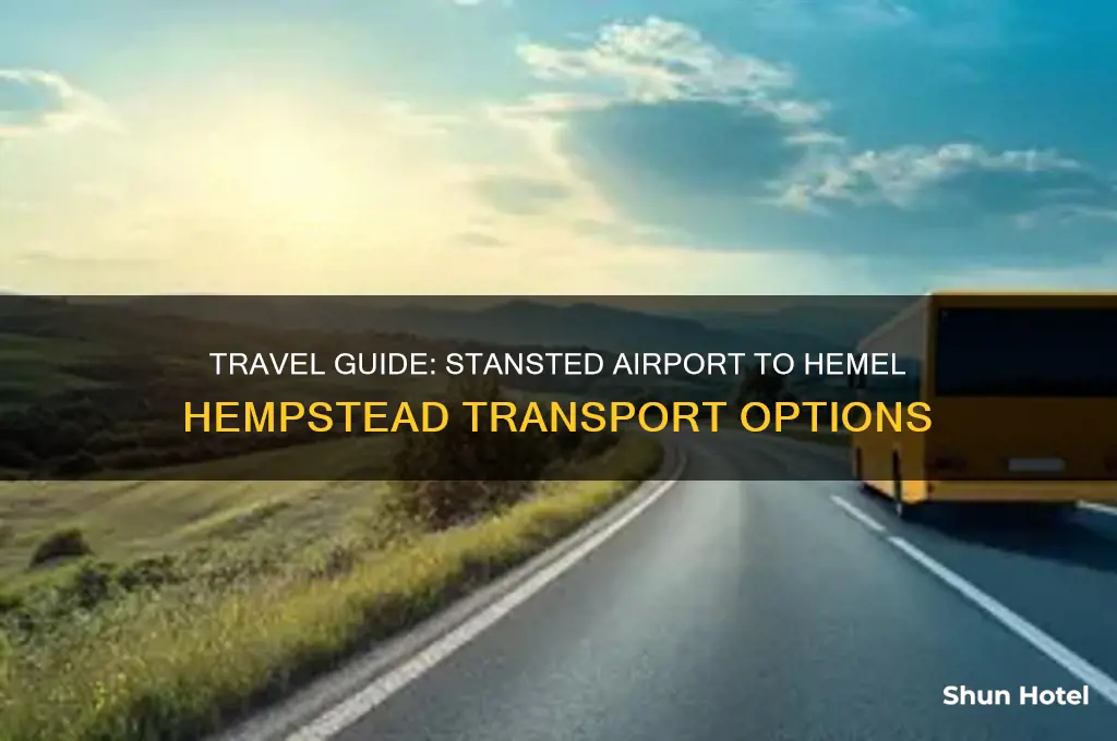 how to get from stansted airport to hemel hempstead