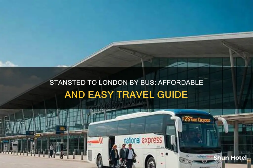 how to get from stansted airport to london bus
