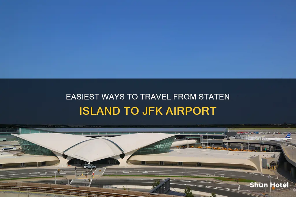 how to get from staten island to jfk airport