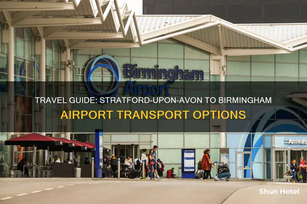 how to get from stratford upon avon to birmingham airport