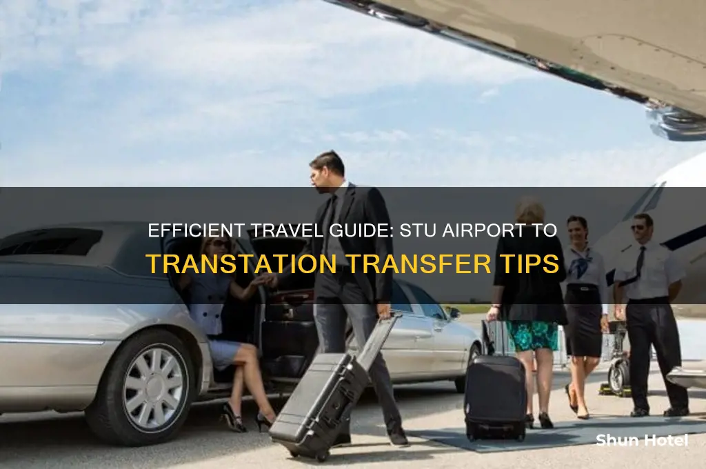 how to get from stu airport to transtation