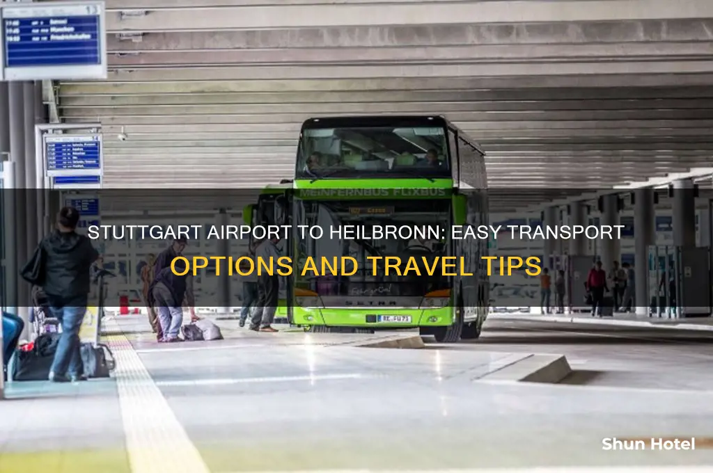 how to get from stuttgart airport to heilbronn