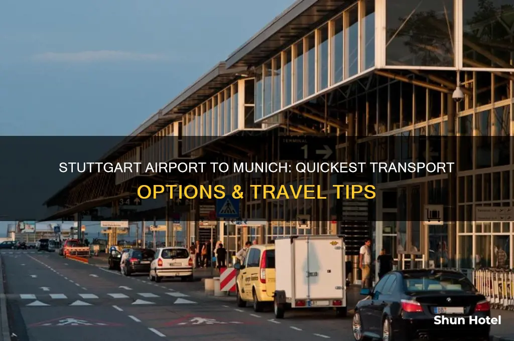 how to get from stuttgart airport to munich
