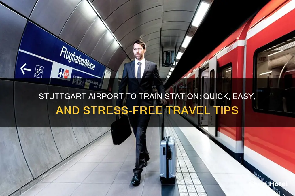 how to get from stuttgart airport to transtation