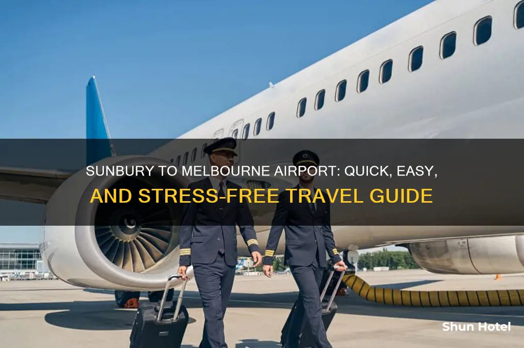 how to get from sunbury to melbourne airport