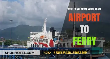 Surat Thani Airport to Ferry: Quick & Easy Transfer Guide