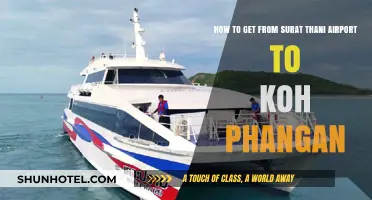 Surat Thani Airport to Koh Phangan: Easy Travel Guide