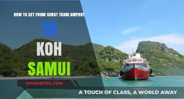 Surat Thani Airport to Koh Samui: Quick & Easy Travel Guide