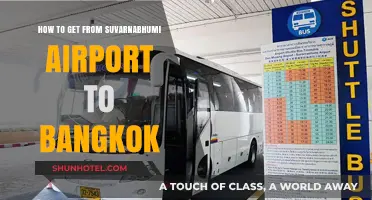 Easy Travel Guide: Suvarnabhumi Airport to Bangkok Transport Options