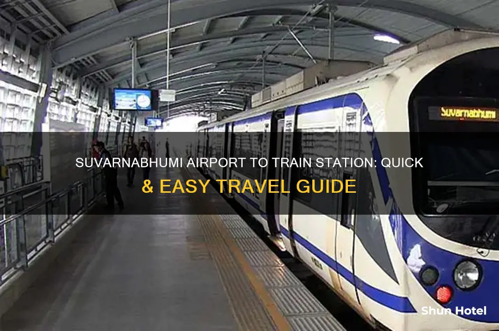 how to get from suvarnabhumi airport to train station