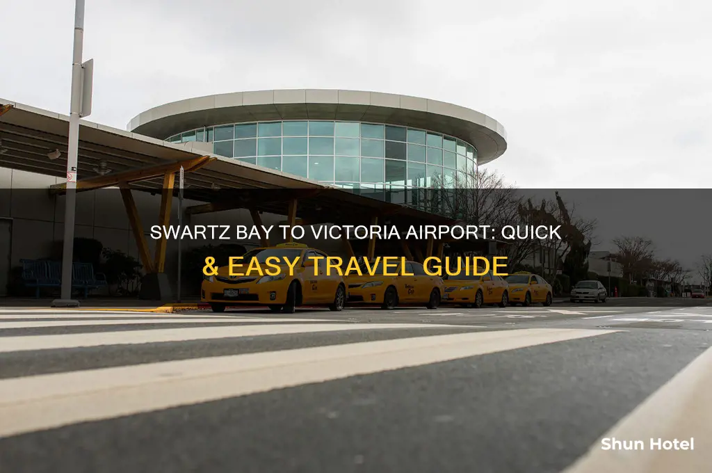 how to get from swartz bay to victoria airport