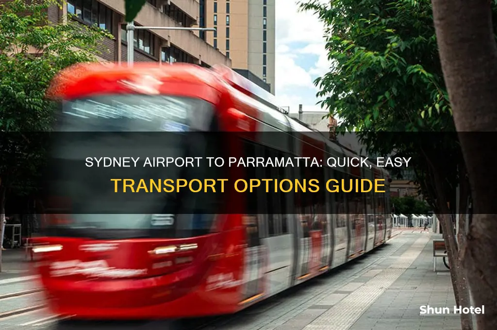 how to get from sydney airport to parramatta