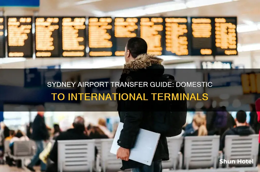 how to get from sydney domestic airport to international