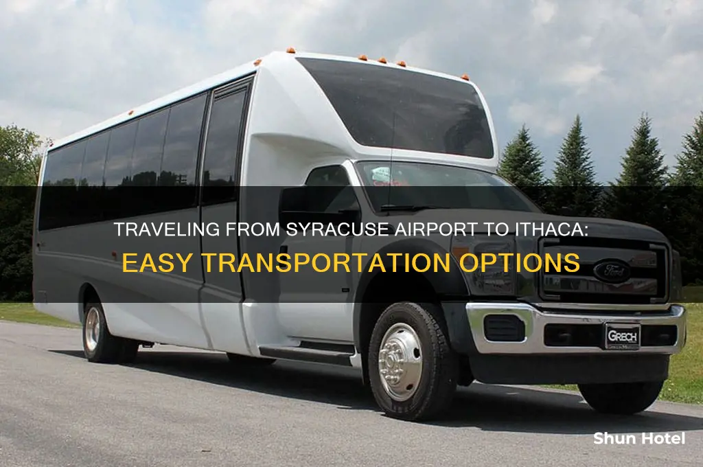 how to get from syracuse airport to ithaca