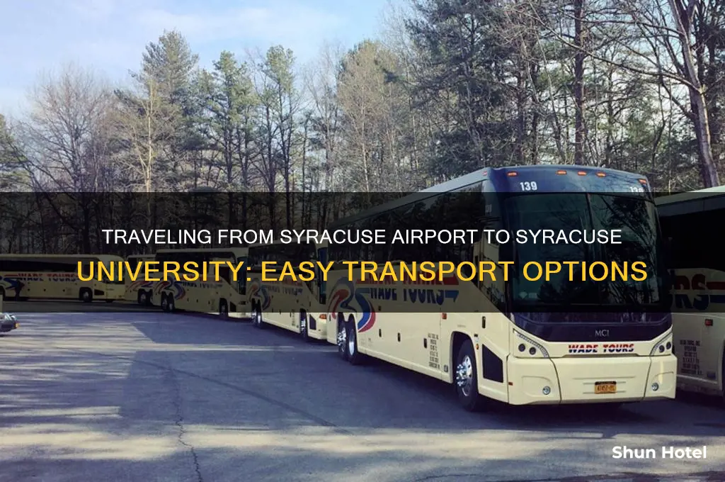 how to get from syracuse airport to syracuse university