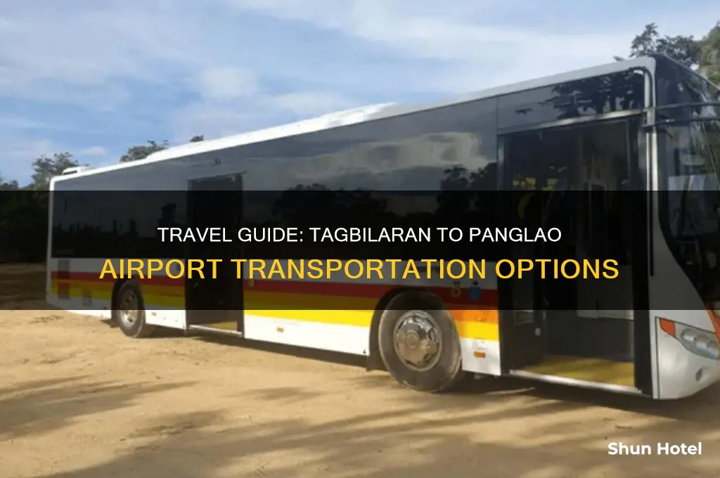 how to get from tagbilaran to panglao airport