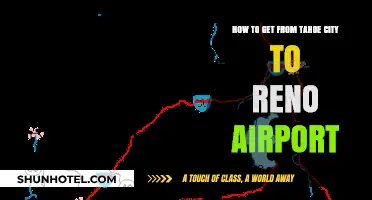 Tahoe City to Reno Airport: Quickest Route & Travel Tips