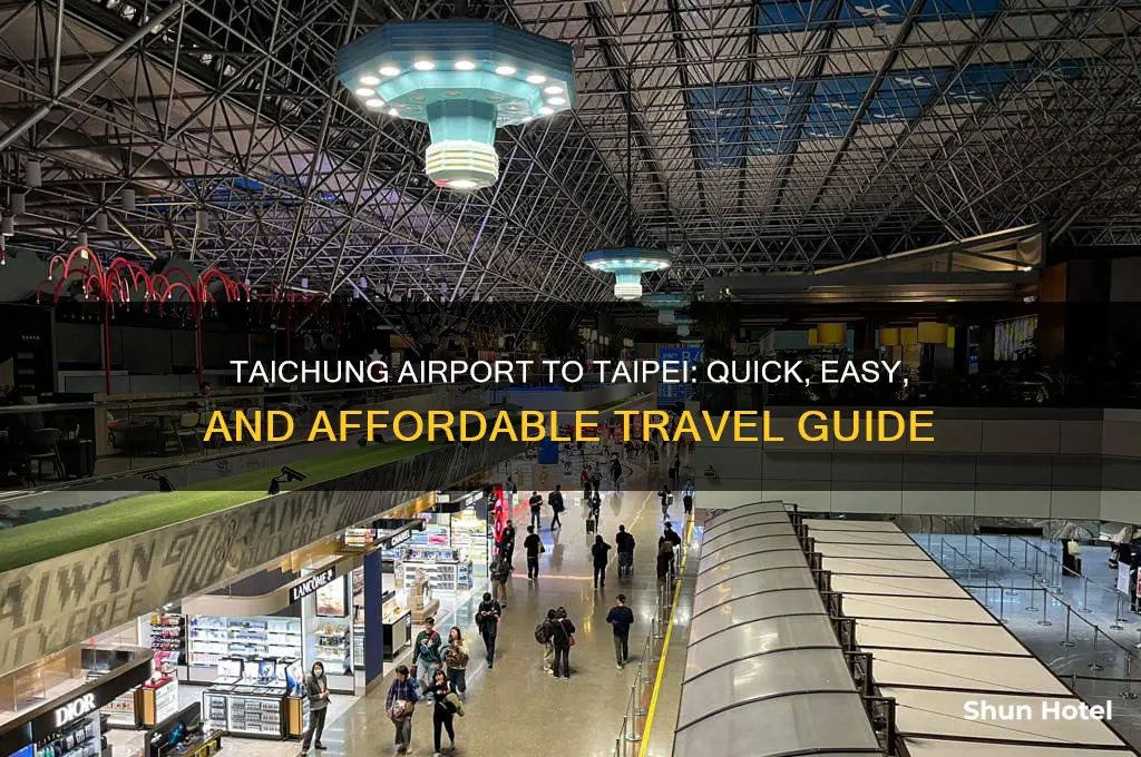 how to get from taichung airport to taipei