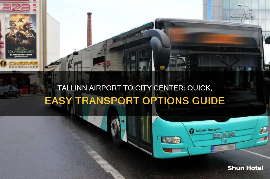 how to get from tallinn airport to centre