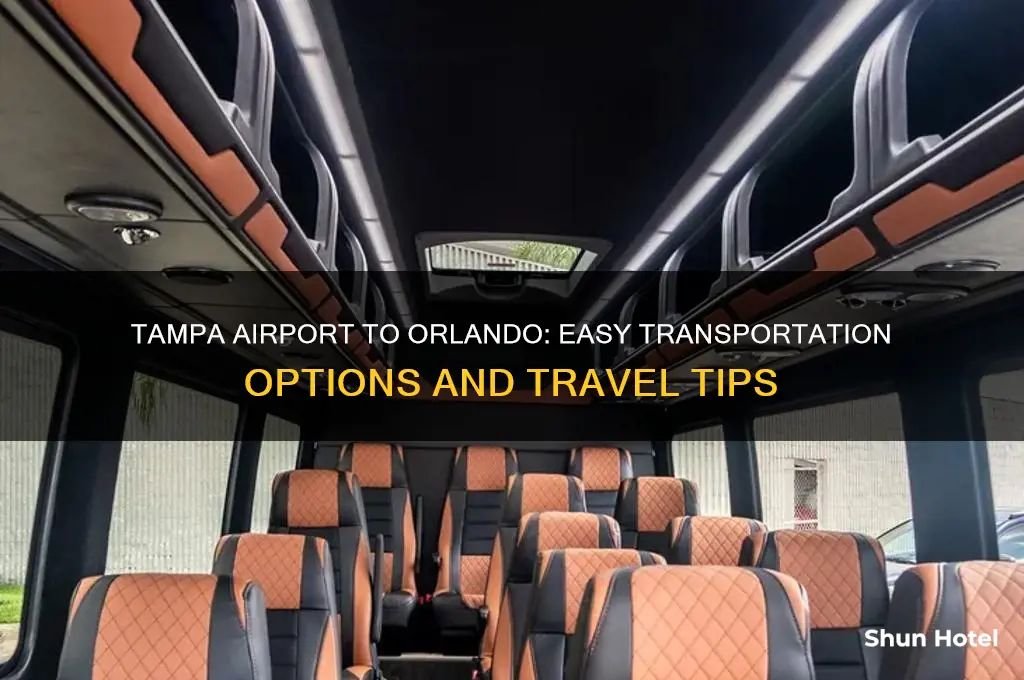how to get from tampa airport to orlando