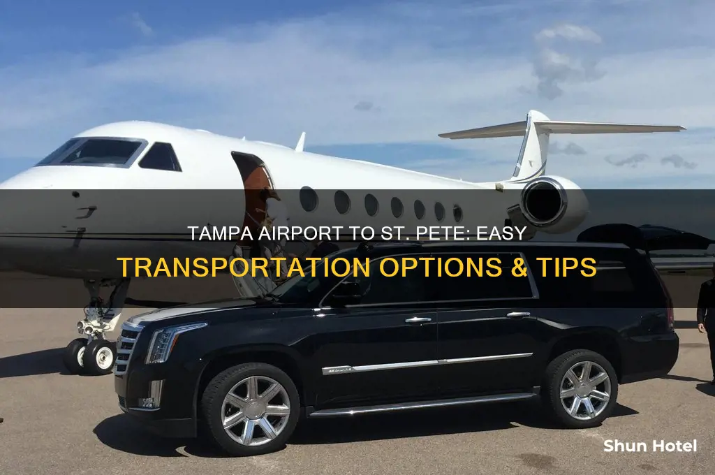 how to get from tampa airport to st pete
