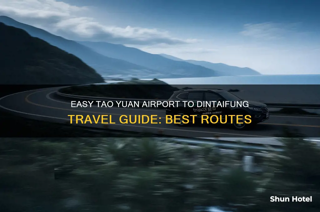 how to get from tao yuan airport to dintaifung