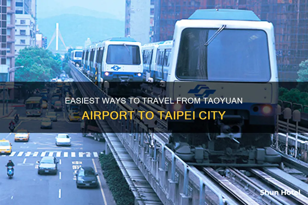 how to get from taoyuan airport to taipei