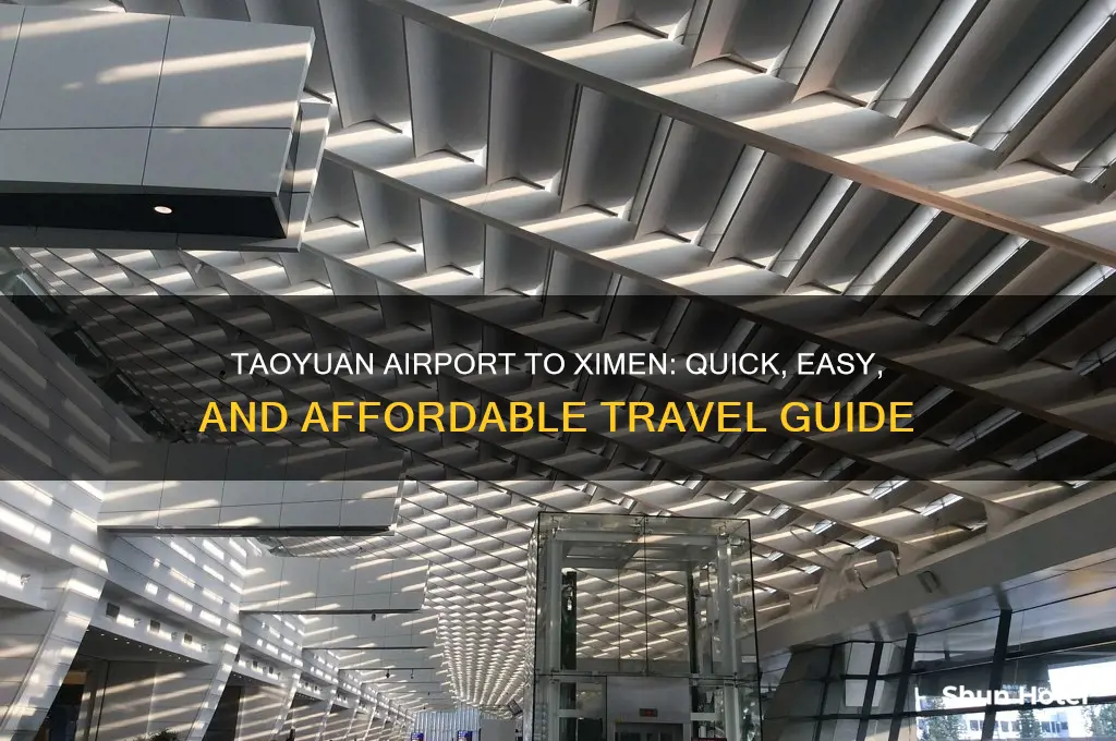 how to get from taoyuan airport to ximen