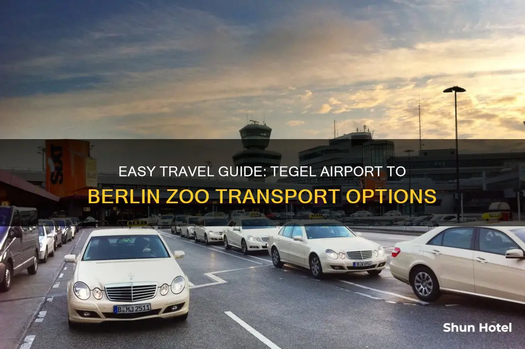 how to get from tegel airport to berlin zoo