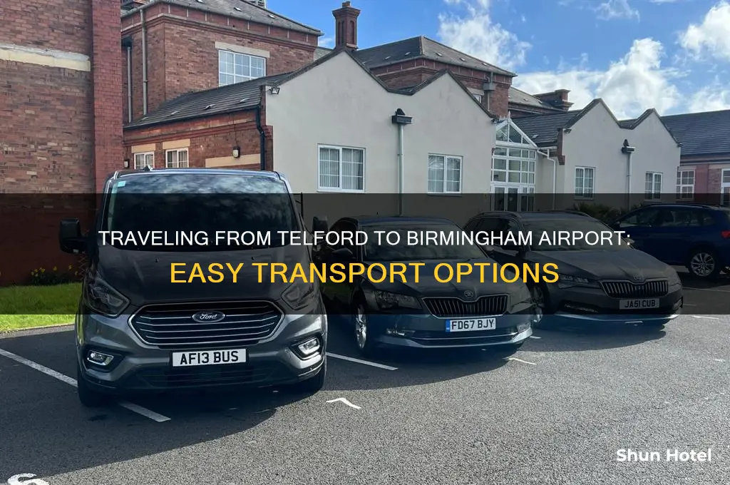 how to get from telford to birmingham airport