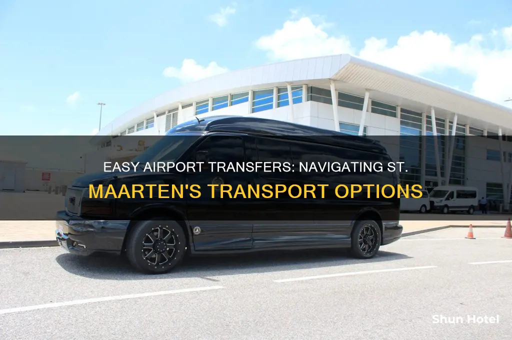 how to get from the airport in st maarten
