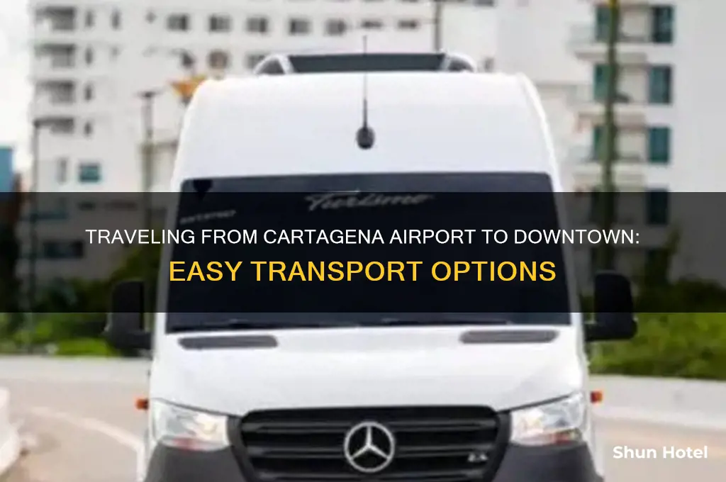 how to get from the airport to downtown cartagena colombia