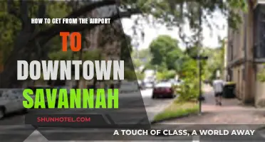 Easy Airport to Downtown Savannah Transportation Options & Tips