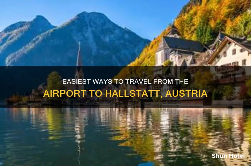 how to get from the airport to hallstatt