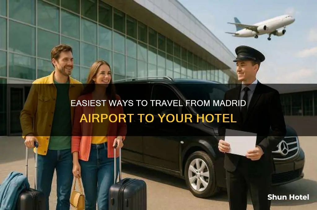 how to get from the airport to hotel in madrid