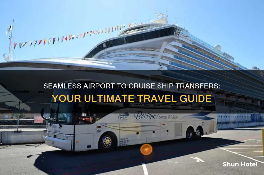 how to get from the airport to the cruise ship