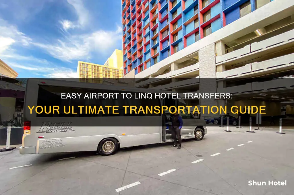 how to get from the airport to the linq hotel