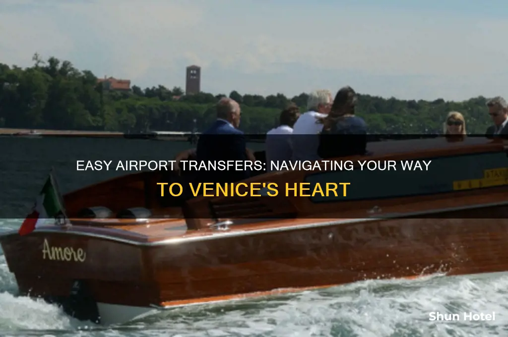 how to get from the airport to venice