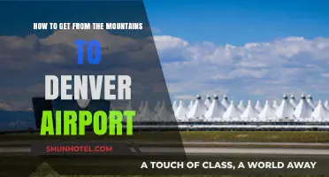 Mountain to Mile High: Navigating from the Peaks to Denver Airport