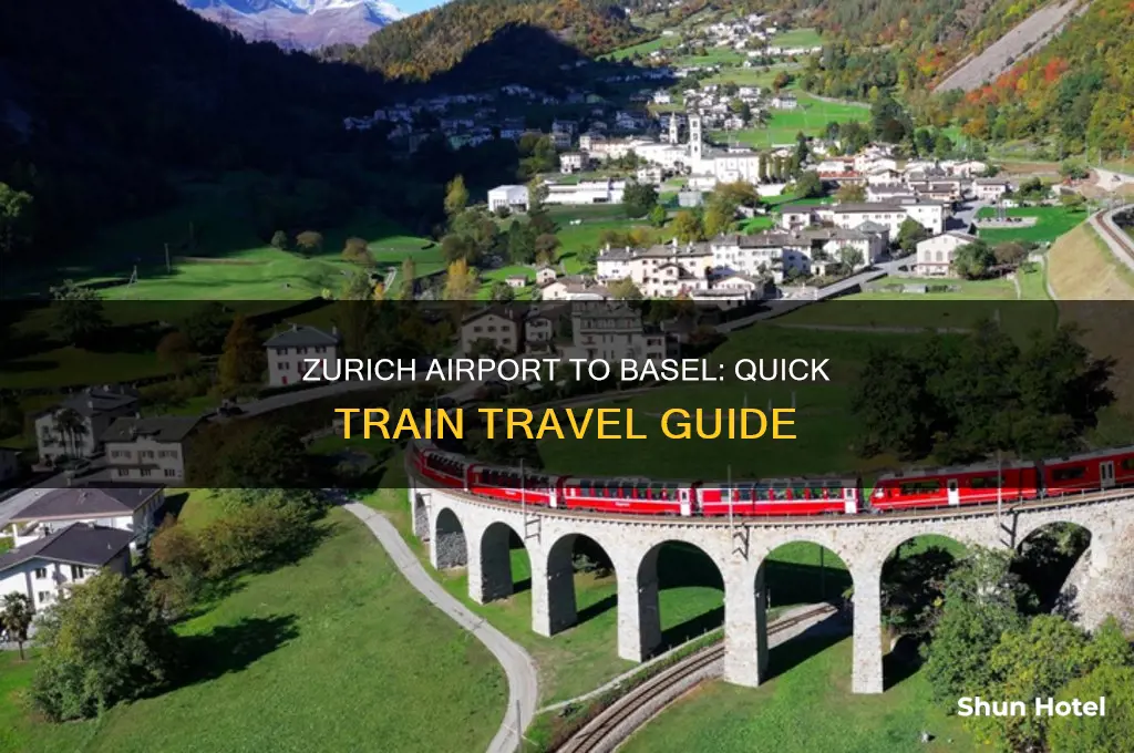 how to get from the zurich airport to basel train