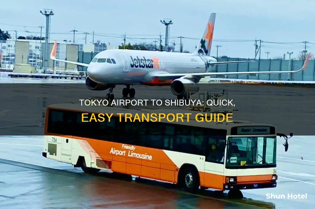 how to get from tokyo airport to shibuya
