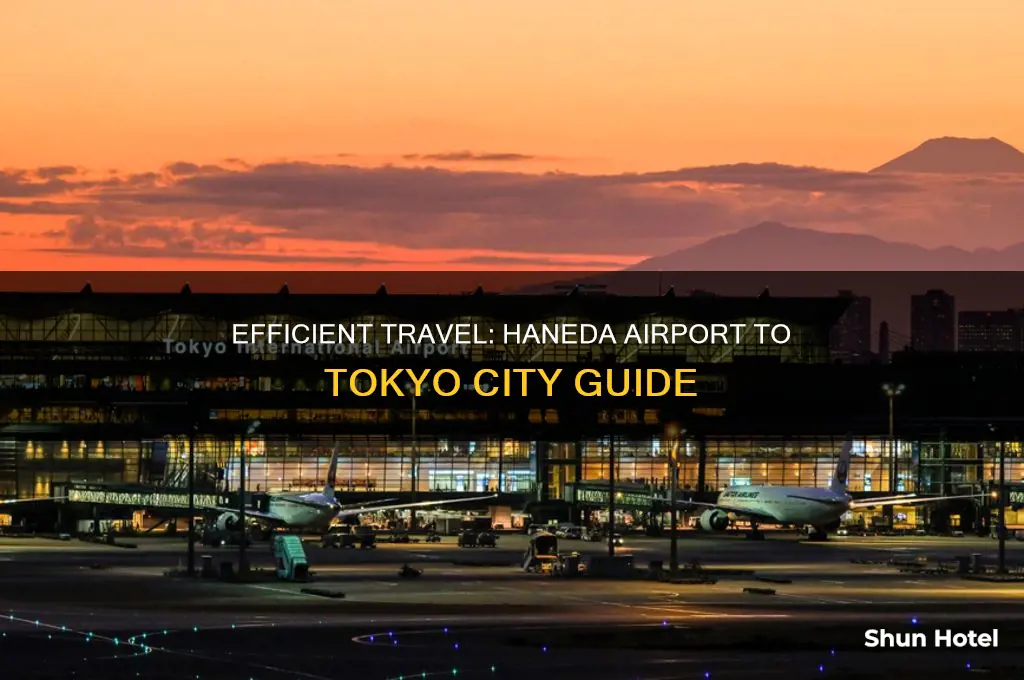 how to get from tokyo haneda airport to city