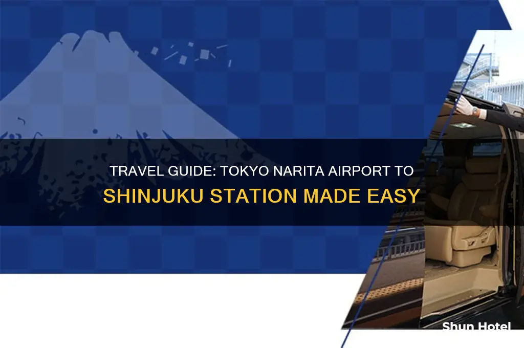 how to get from tokyo narita airport to shinjuku station