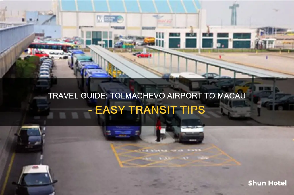 how to get from tolmachevo airport to macau